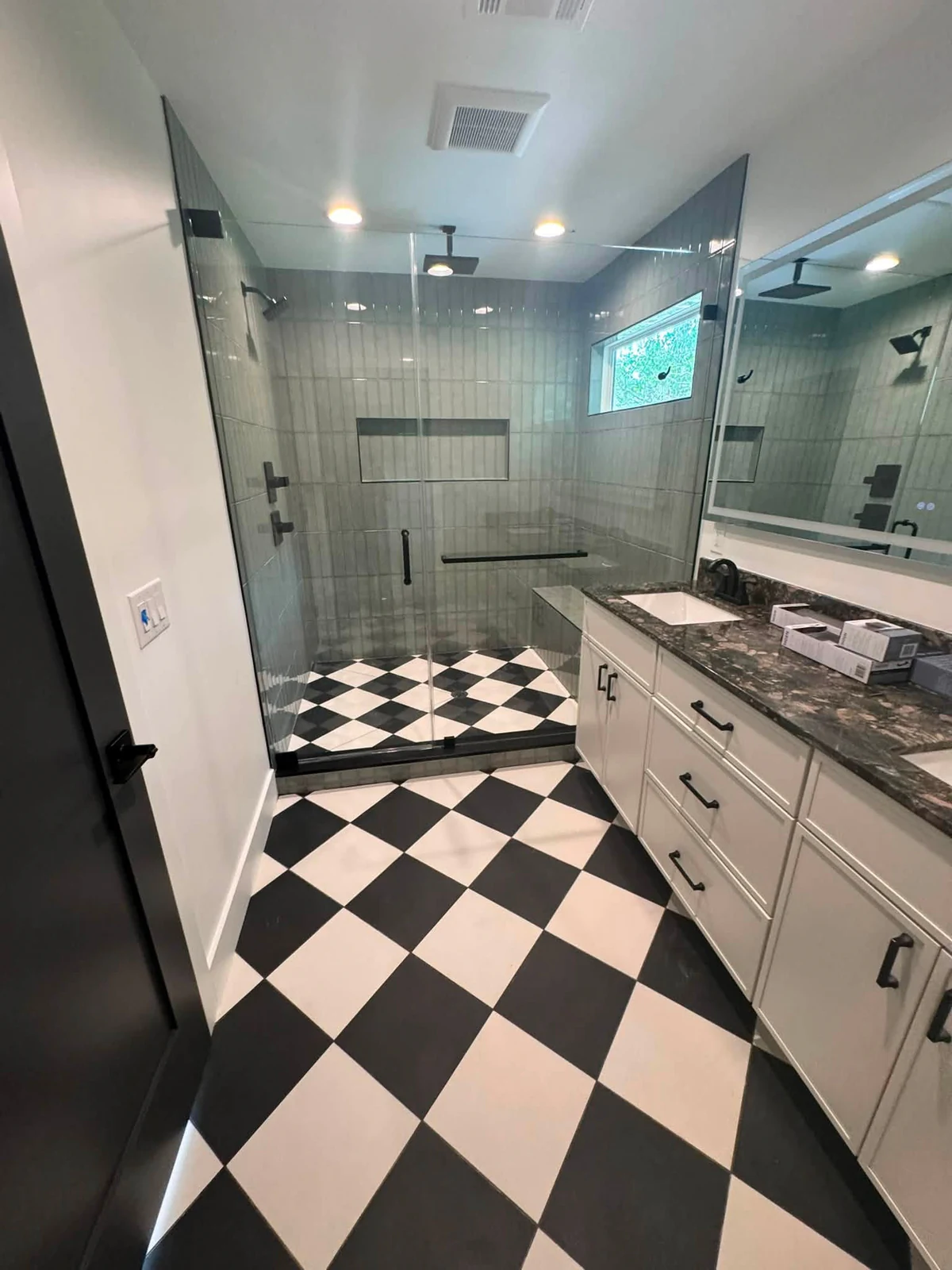 Luxury bathroom remodel with custom shower by Paez And More